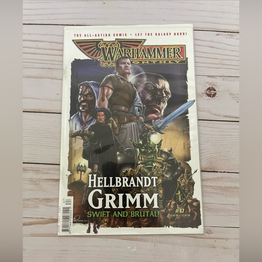 Warhammer Monthly Comic  #67 "Hellbrandt Grimm - Swift and Brutal!"